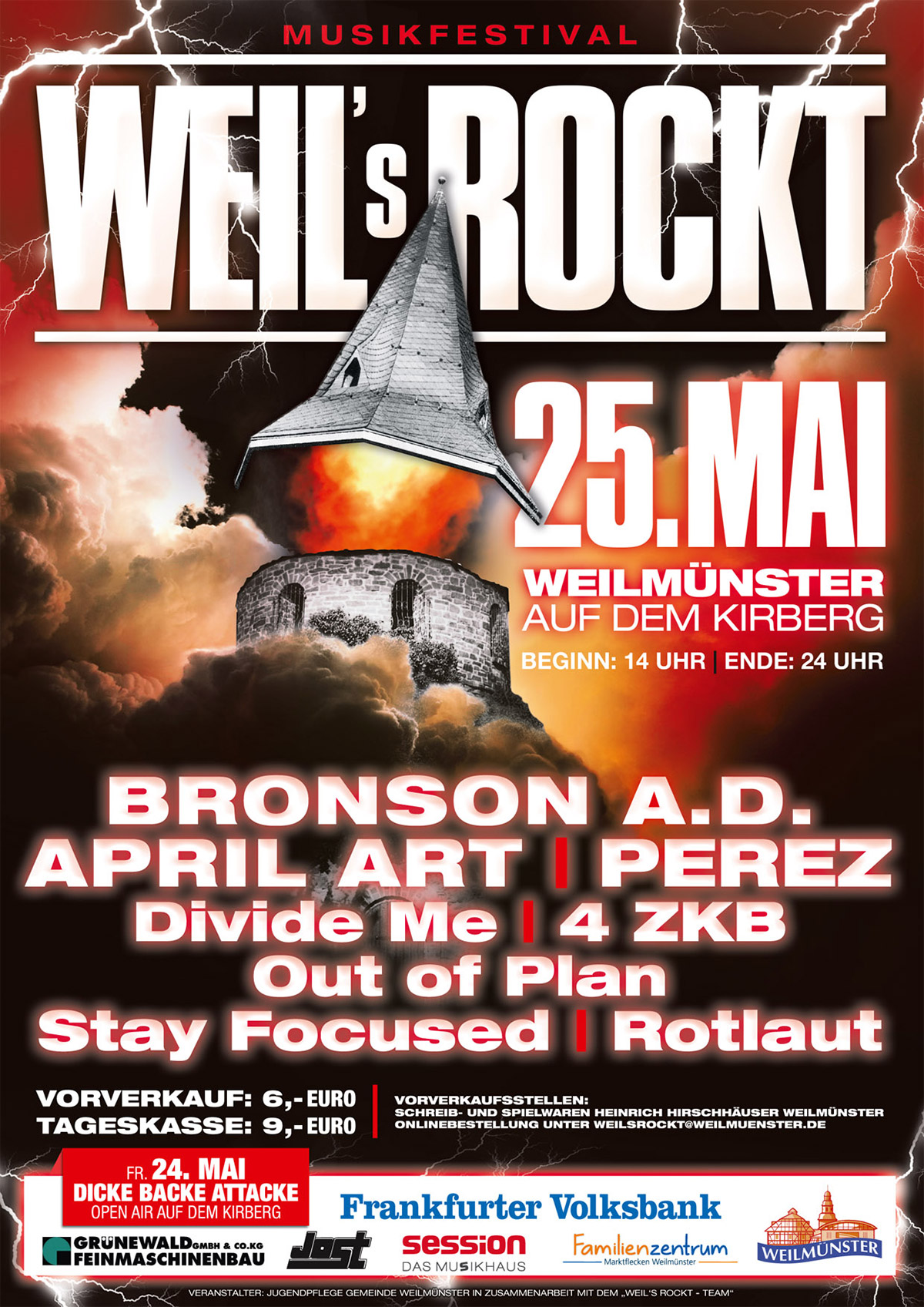 WeilsRockt Musikfestival Plakat2019