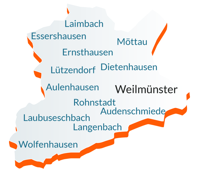 Bebauungspläne für Weilmünster und Ortsteile