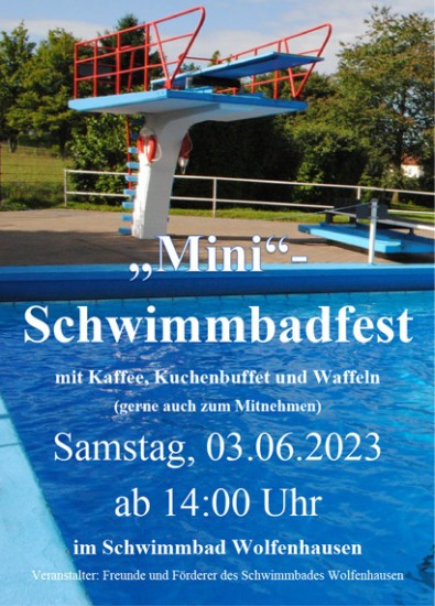 Mini-Schwimmbadfest